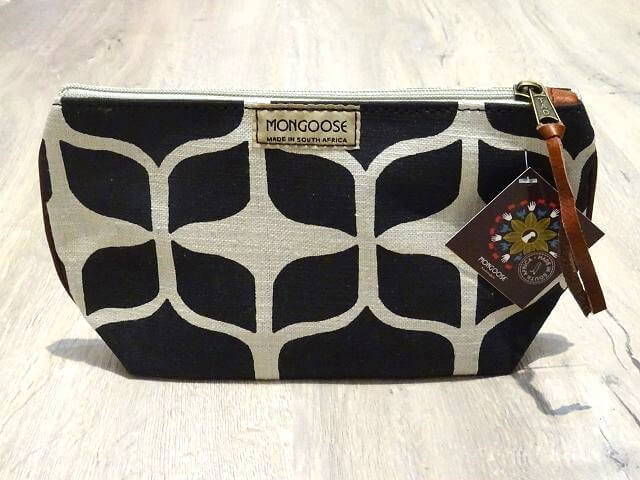 Mongoose Make Up Bag Tasche "Graphic Black/Natural"