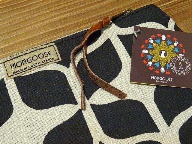 Mongoose Make Up Bag Tasche "Graphic Black/Natural"