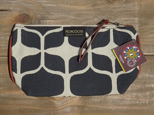 Mongoose Make Up Bag Tasche "Graphic Black/Natural"