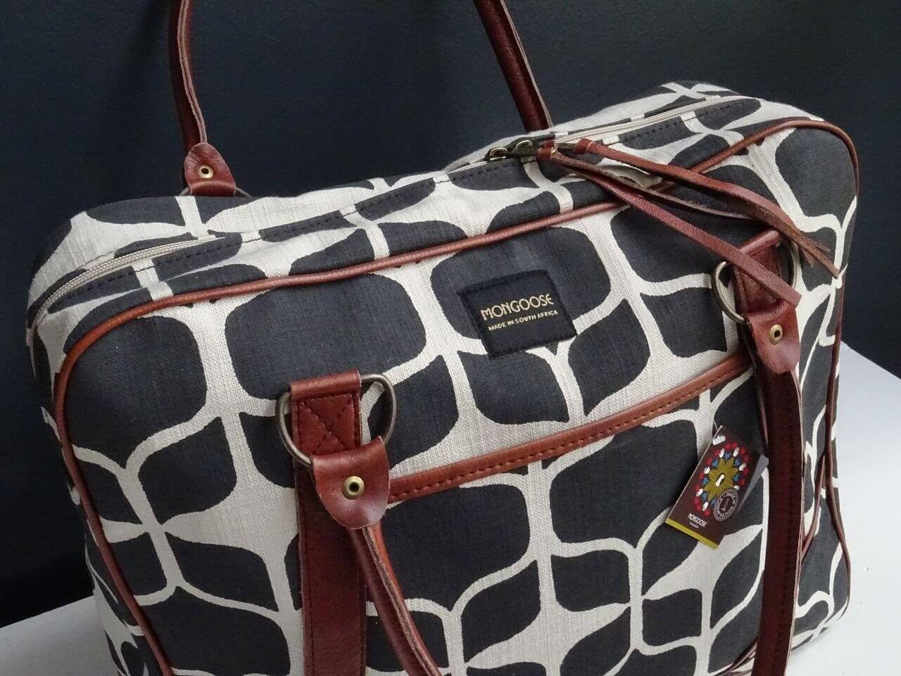 Mongoose Day Bag "Graphic Black/Natural"