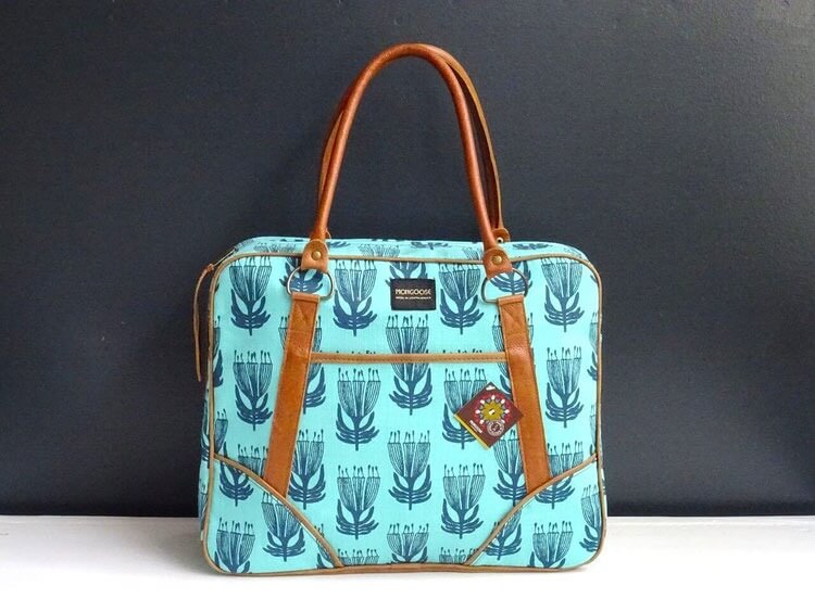 Mongoose Day Bag "Pincushion Teal/Aqua"