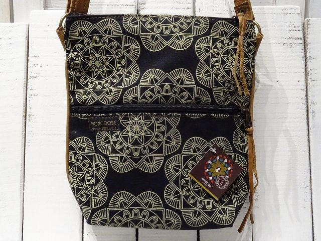 Mongoose Pouch Bag Umhängetasche "Morocco Natural/Black"