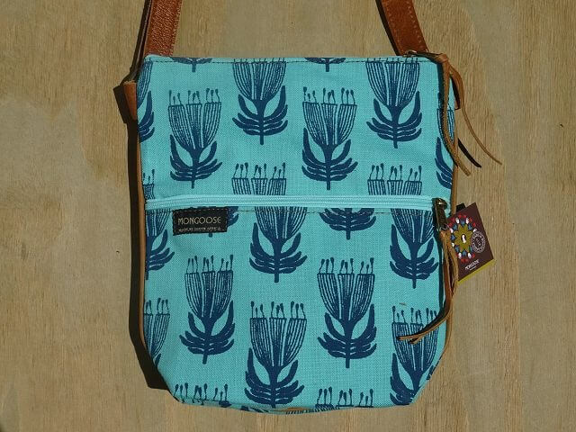 Mongoose Pouch Bag Umhängetasche "Pincushion Teal/Aqua"