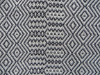 Mungo Bakuba Throw Wohndecke "Charcoal"
