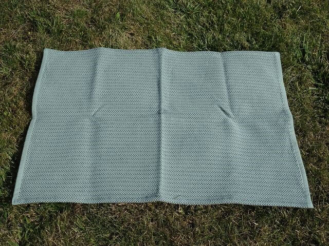 Mungo Cotton Rib Duschvorleger Badematte "Duck Egg"