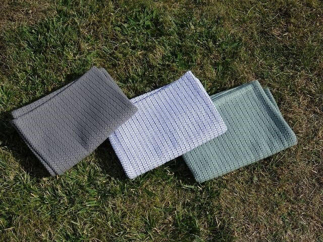 Mungo Cotton Rib Duschvorleger Badematte "Duck Egg"