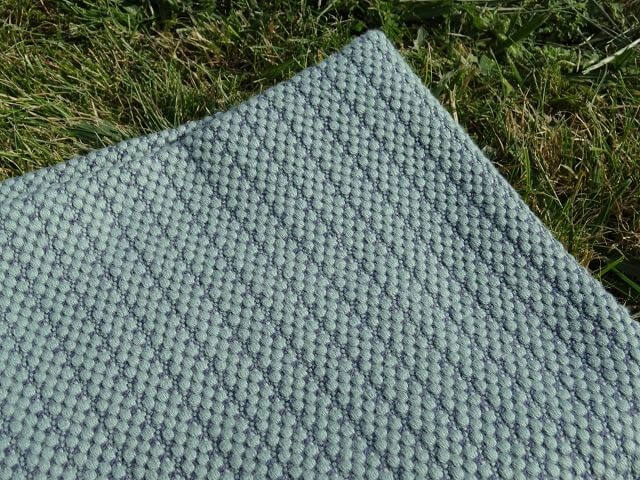 Mungo Cotton Rib Duschvorleger Badematte "Duck Egg"