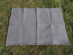 Mungo Cotton Rib Duschvorleger Badematte "Light Grey"