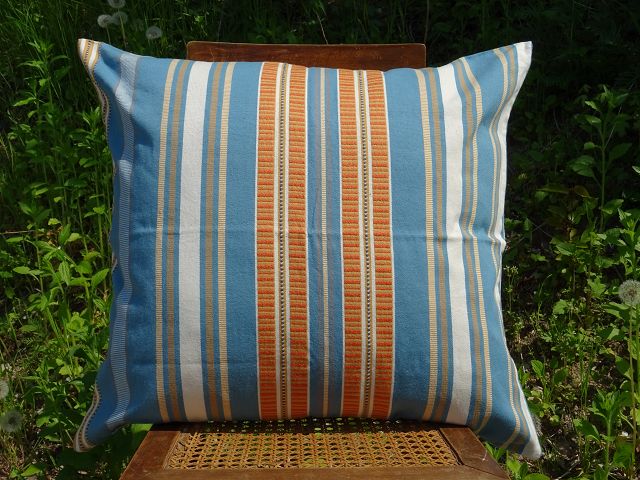Mungo Sahara Stripe Cushion Cover Kissenhülle "Oasis"