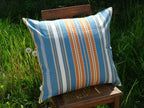 Mungo Sahara Stripe Cushion Cover Kissenhülle 60x60 "Oasis"