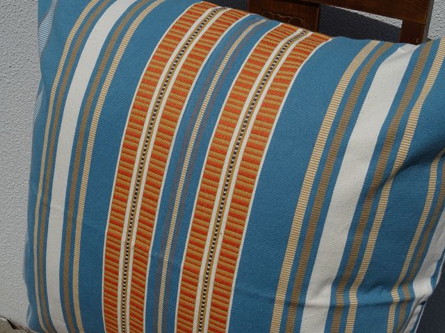 Mungo Sahara Stripe Cushion Cover Kissenhülle "Oasis"