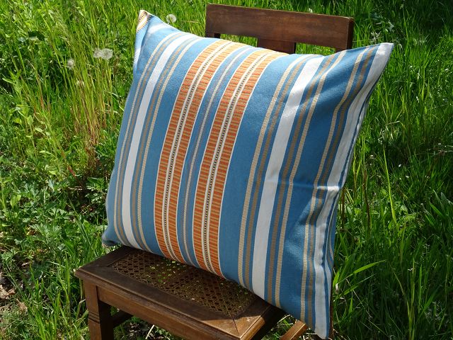 Mungo Sahara Stripe Cushion Cover Kissenhülle "Oasis"