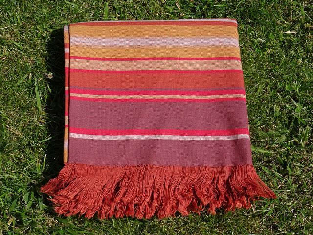 Mungo South Kikoi Baumwolltuch "Henna"