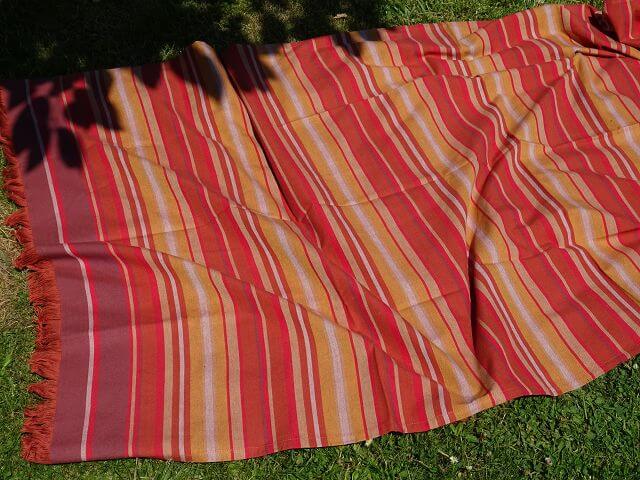 Mungo South Kikoi Baumwolltuch "Henna"