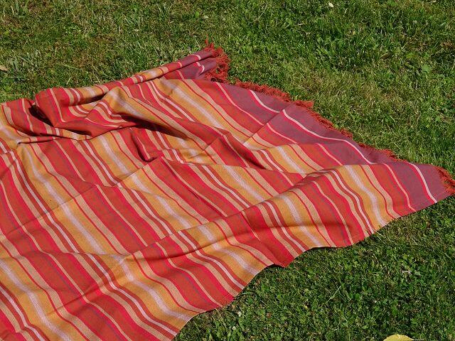 Mungo South Kikoi Baumwolltuch "Henna"