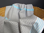 Mungo Tawulo Towel Handtuch "Aqua Blue"