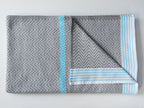 Mungo Tawulo Bath Sheet Badetuch "Aqua Blue"
