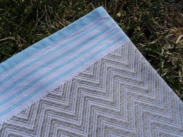 Mungo Tawulo Towel Handtuch "Aqua Blue"