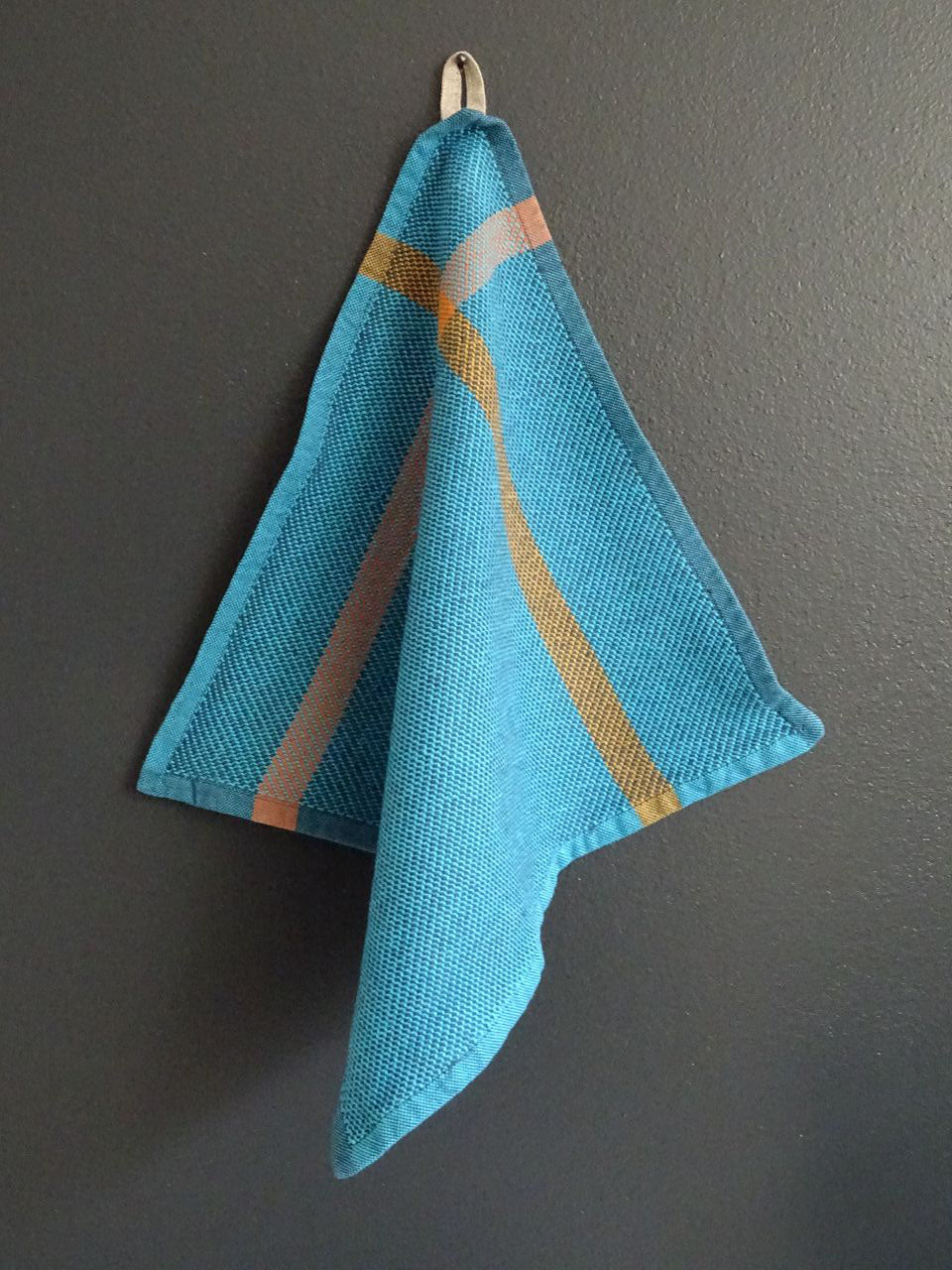 Mungo Washcloth Waschlappen "Lagoon Petrol Blue"