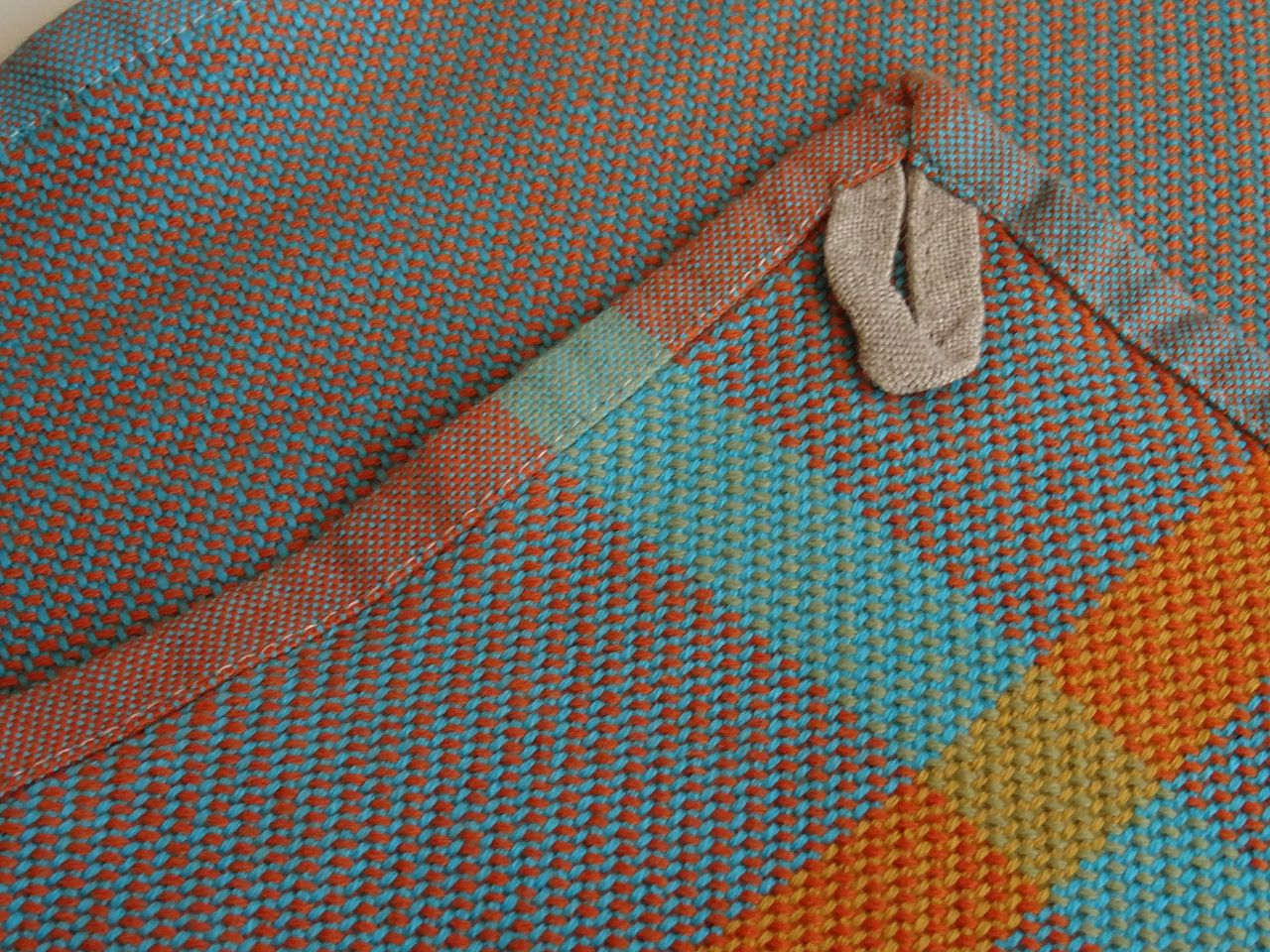 Mungo Washcloth Waschlappen "Aqua Pumpkin"
