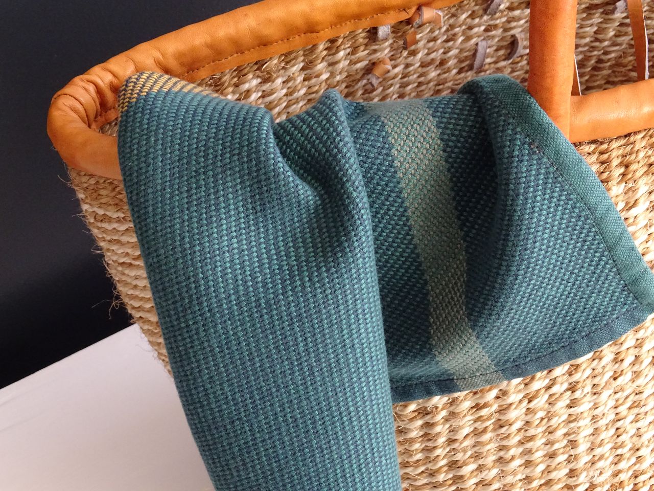 Mungo Washcloth Waschlappen "Marine Forest Green"