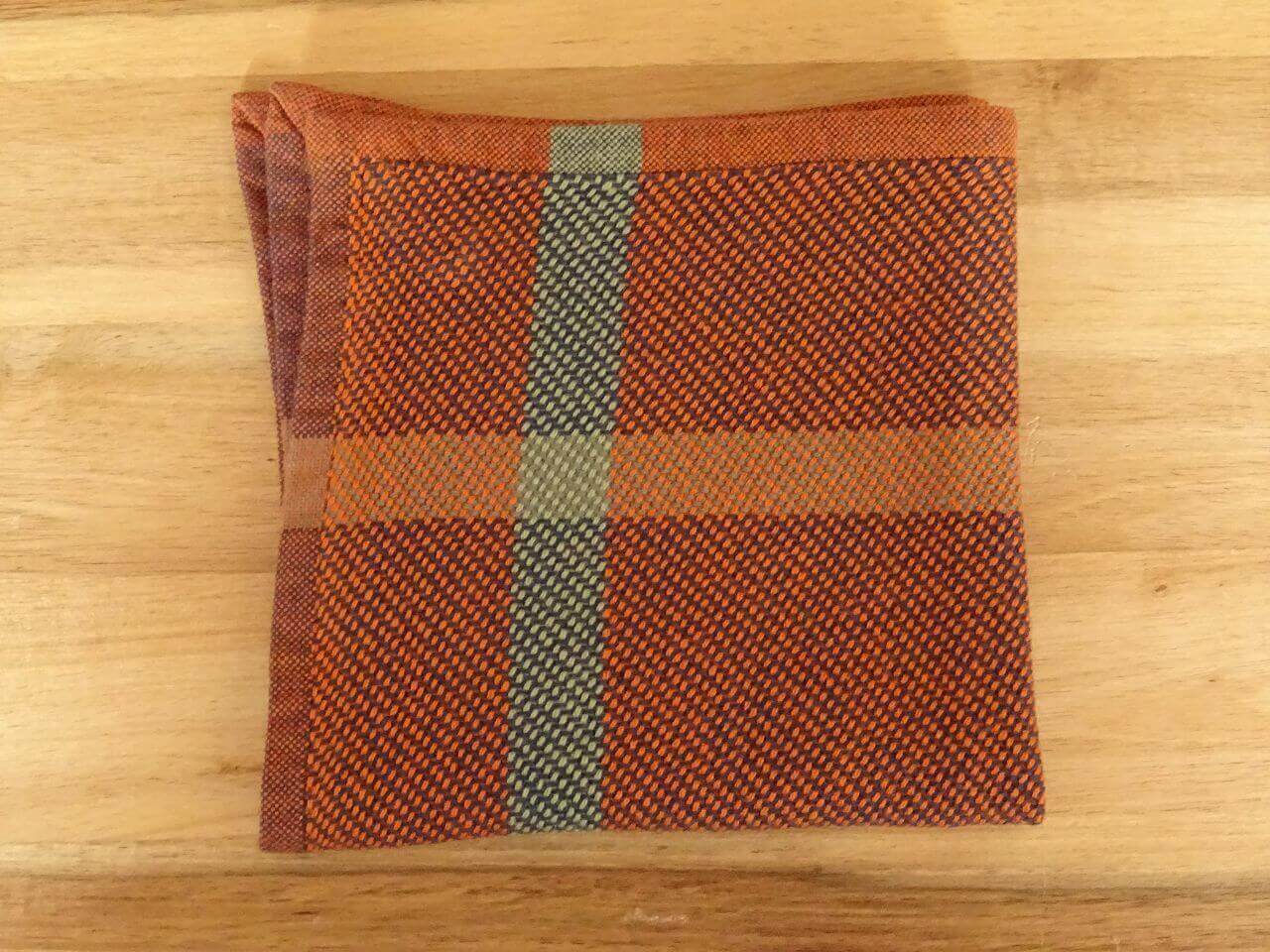 Mungo Washcloth Waschlappen "Marine Pumpkin"