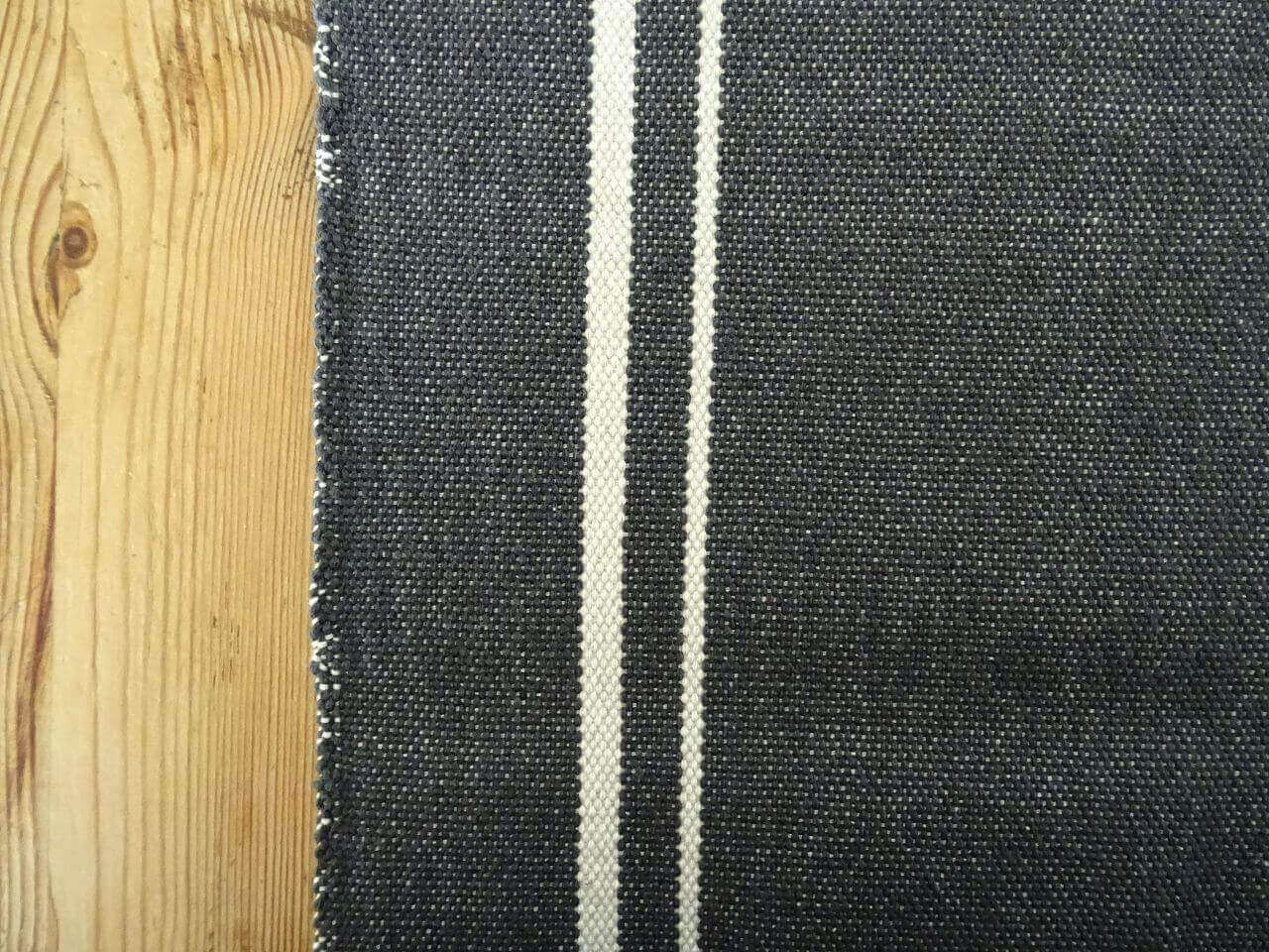 Barrydale Hand Weavers Tischläufer "Charcoal"