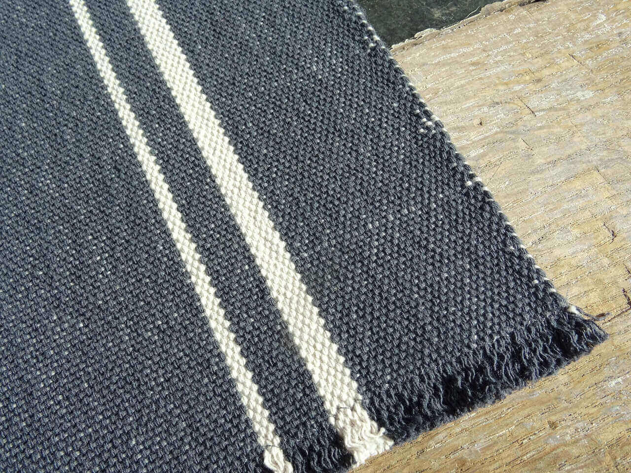 Barrydale Hand Weavers Tischset "Charcoal"