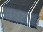 Barrydale Hand Weavers Tischläufer "Charcoal"