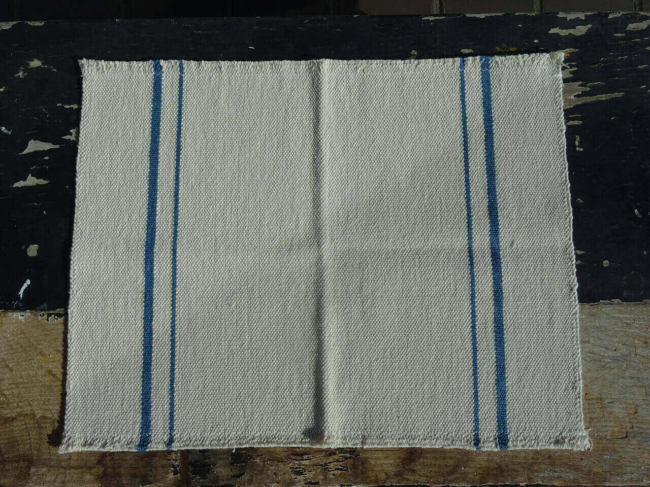 Barrydale Hand Weavers Tischset "Denim Stripe"