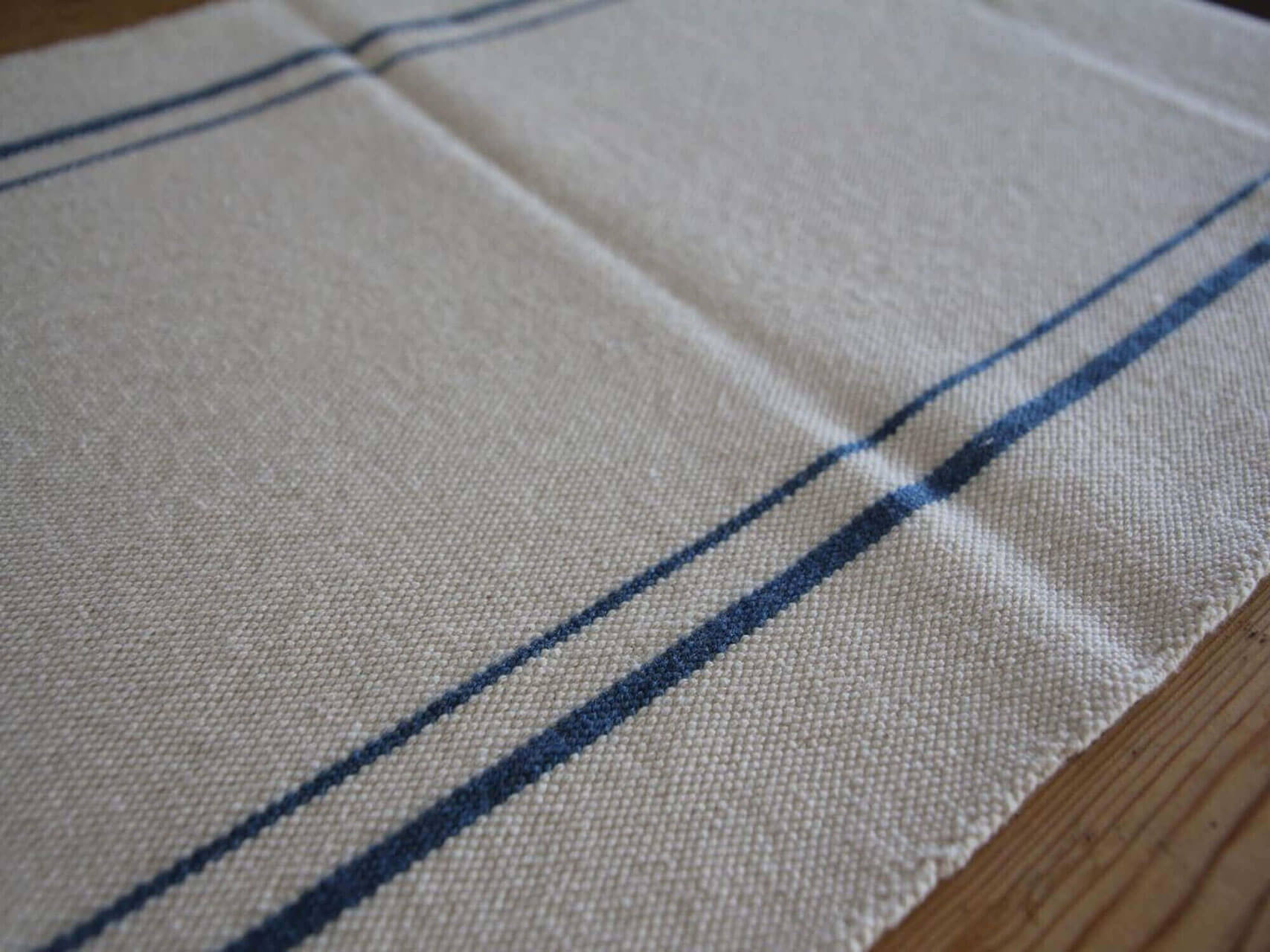 Barrydale Hand Weavers Tischläufer "Denim Stripe"