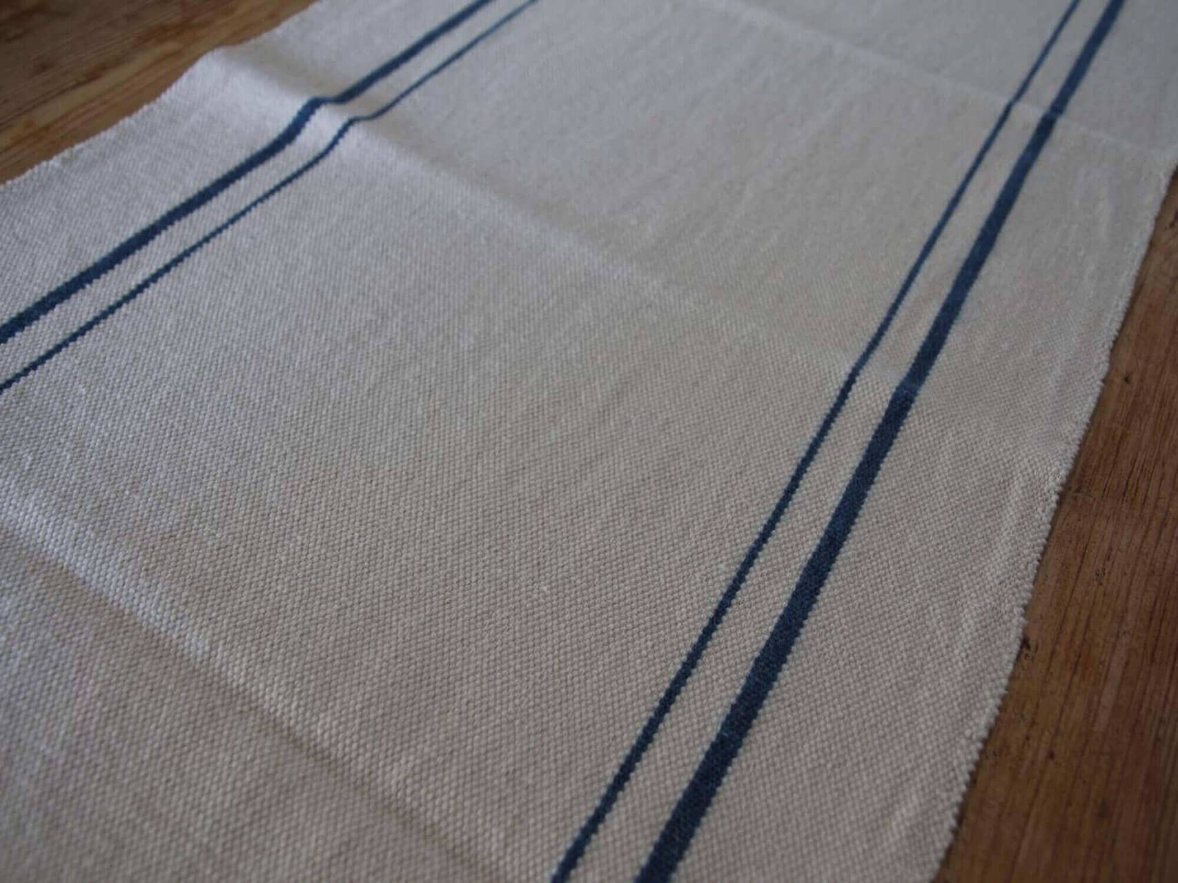 Barrydale Hand Weavers Tischläufer "Denim Stripe"