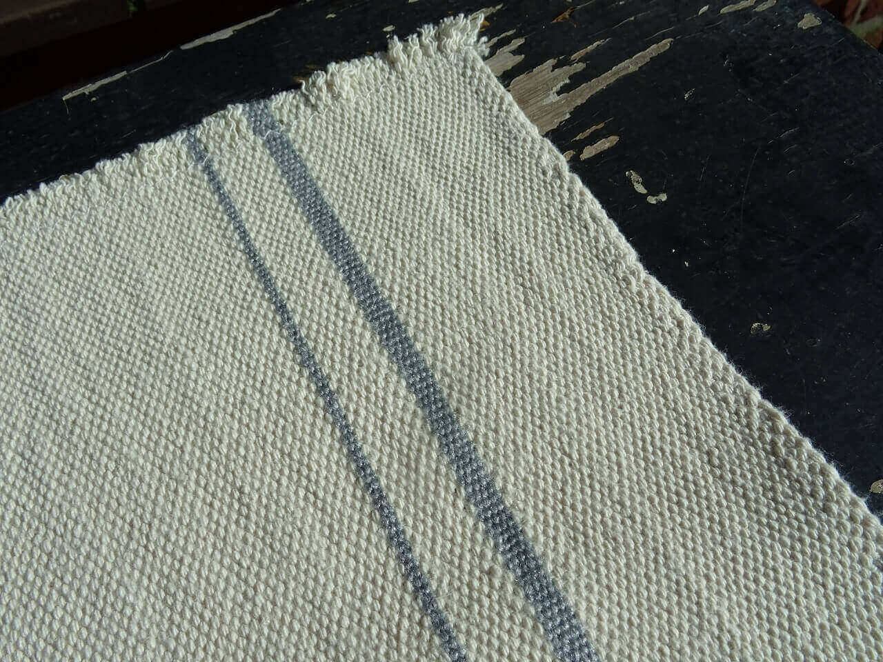 Barrydale Hand Weavers Tischset "Grey Stripe"