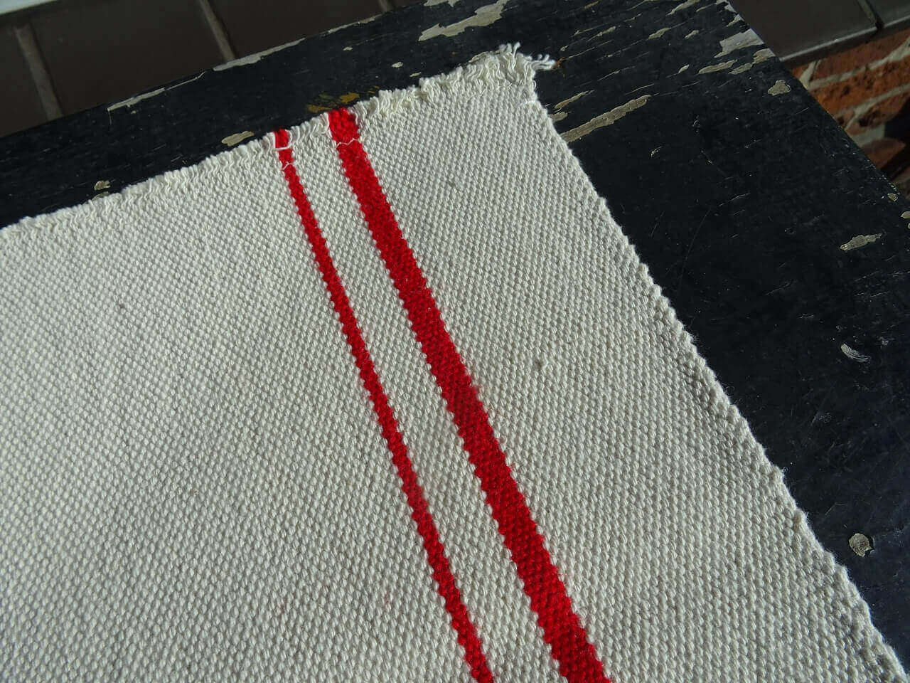 Barrydale Hand Weavers Tischset "Red Stripe"
