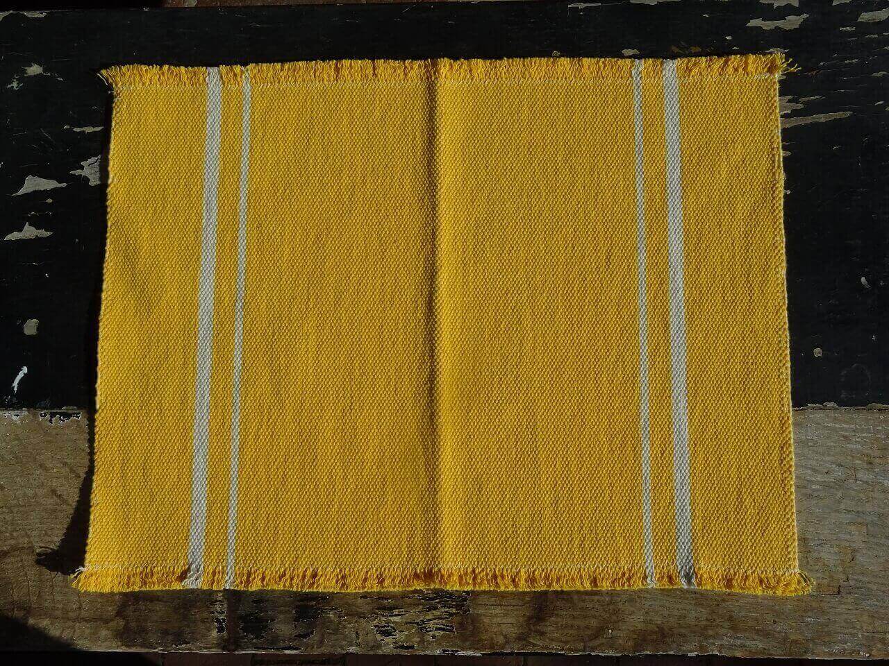 Barrydale Hand Weavers Tischset "Yellow"
