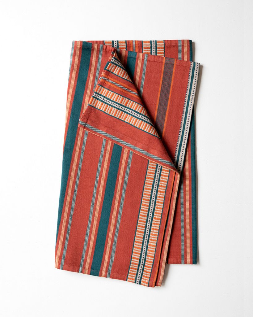 MUNGO Sahara Stripe Table Runner "Flame" Tischläufer