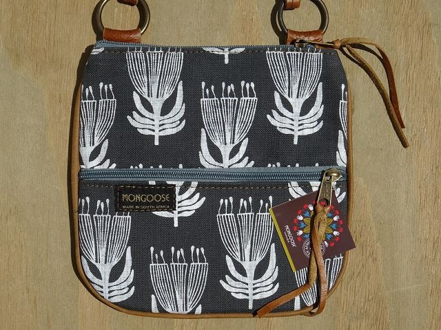 Mongoose Kiki Bag Umhängetasche "Pincushion Cream/Charcoal"