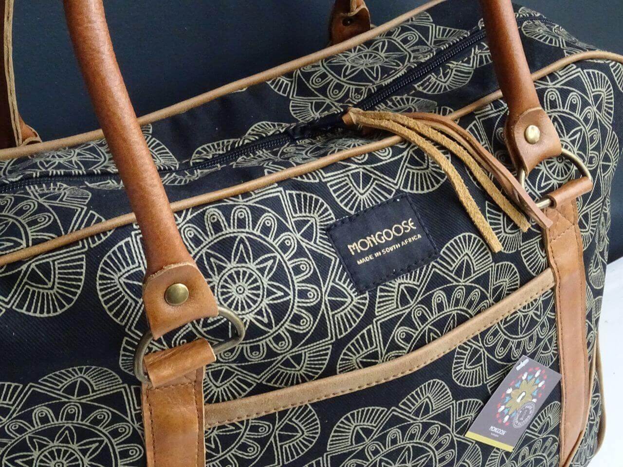 Mongoose Day Bag "Morocco Natural/Black"