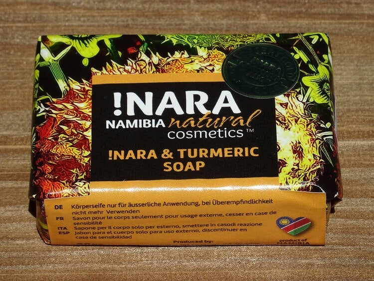 !Nara Körperseife Kurkuma & Orange, handgemacht 80 g