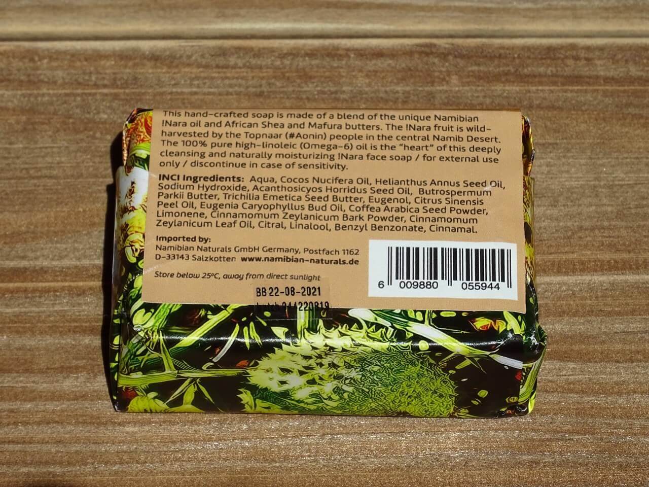 !Nara Körperseife Kaffee & Zimt, handgemacht 80 g