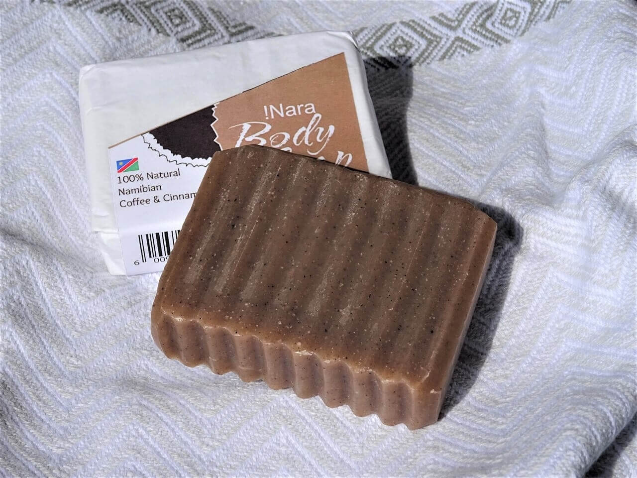 !Nara Körperseife Kaffee & Zimt, handgemacht 80 g