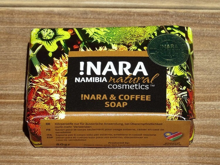 !Nara Körperseife Kaffee & Zimt, handgemacht 80 g