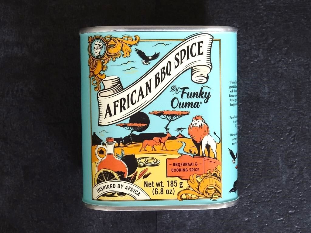 Funky Ouma African BBQ Spice 185 g Tin
