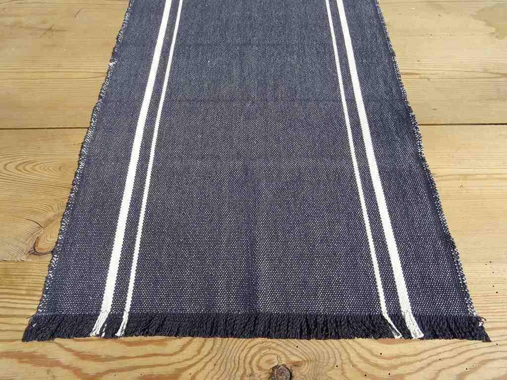 Barrydale Hand Weavers Tischläufer "Charcoal"