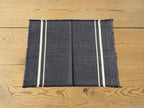 Barrydale Hand Weavers Tischset "Charcoal"