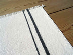 Barrydale Hand Weavers Tischset "Charcoal Stripe"