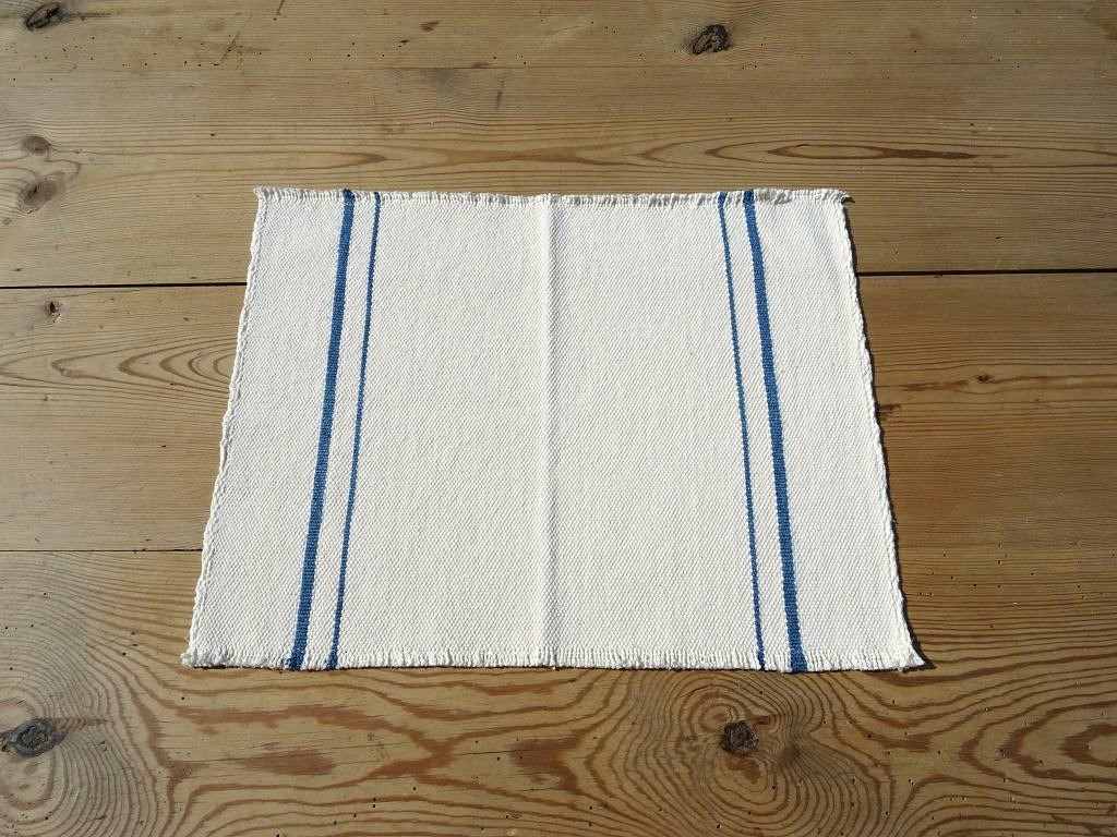 Barrydale Hand Weavers Tischset "Denim Stripe"