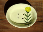 Gemma Orkin Keramik Seifenschale Hellgelb "Yellow Wildflower"