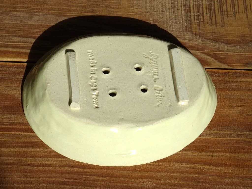 Gemma Orkin Keramik Seifenschale Hellgelb "Yellow Wildflower"