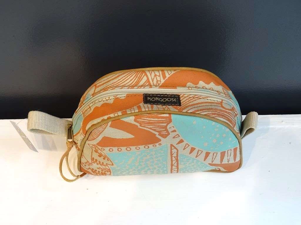 Mongoose Misi Bag handcrafted "Fossil Sand Mint/Natural"
